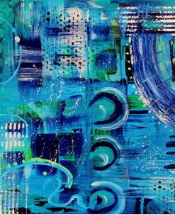 Vibrant Abstract Blue