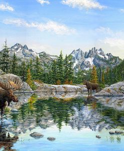 Moose Painting 2