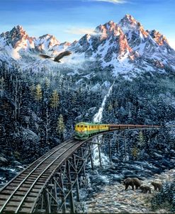 Train & Eagle