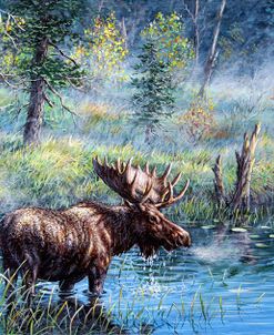 Moose Painting 1