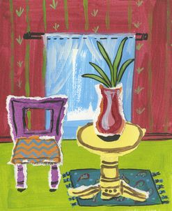 Sunroom with Vase