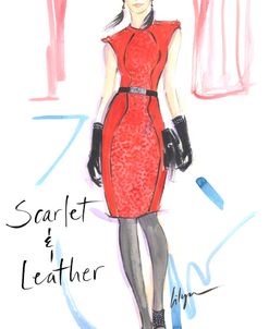 Scarlet & Leather