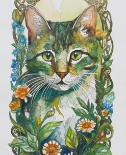 Green Cat