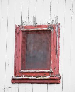 Architecture Rustic Red Window