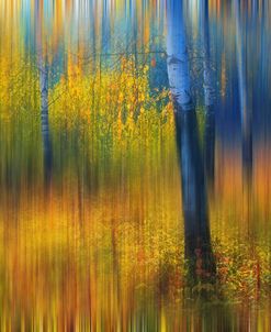 In the Golden Woods Impressionism