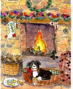63C – Fireside Dog