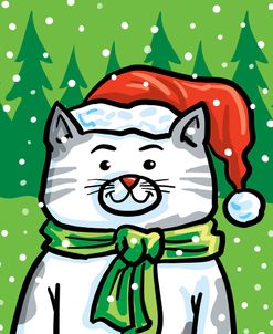 Flag Christmas Cat 8