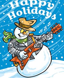 Flag Christmas Rock Roll 7A