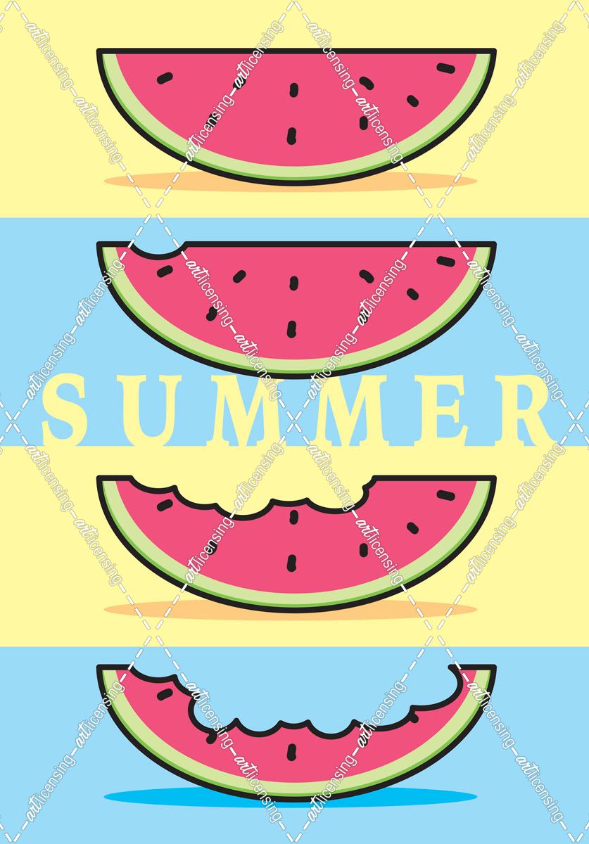 SummerFlag Watermelon Summer 1