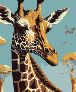 Giraffe, Beautiful Africa Environment