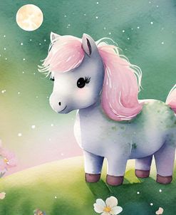 Spring Green Scene Pony