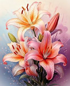 Easter Lily Spray