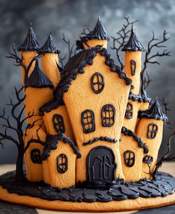 Haunted Gingerbread House