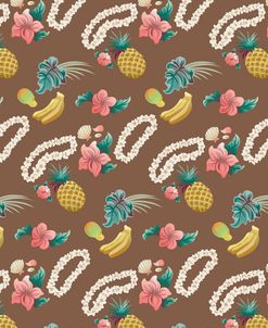 Hawaiian Brown Pattern