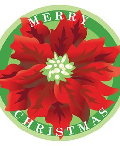 Poinsettia Sticker 3