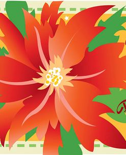 Poinsettia Sticker 5 – To and From