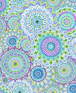 Mandala Daze Purple pattern