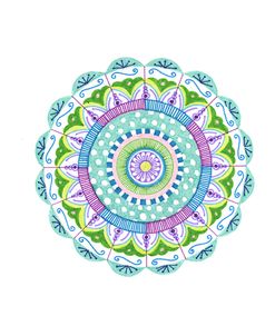 Mandala Purple 3