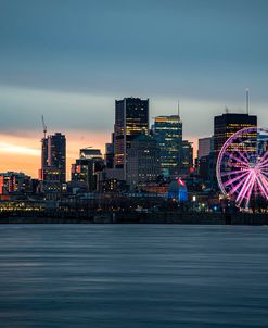 Sunset in Montreal