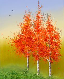Autumn Birches
