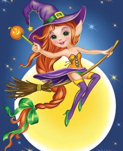 Witch on a Broom