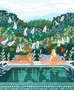 Chilling By The Pool