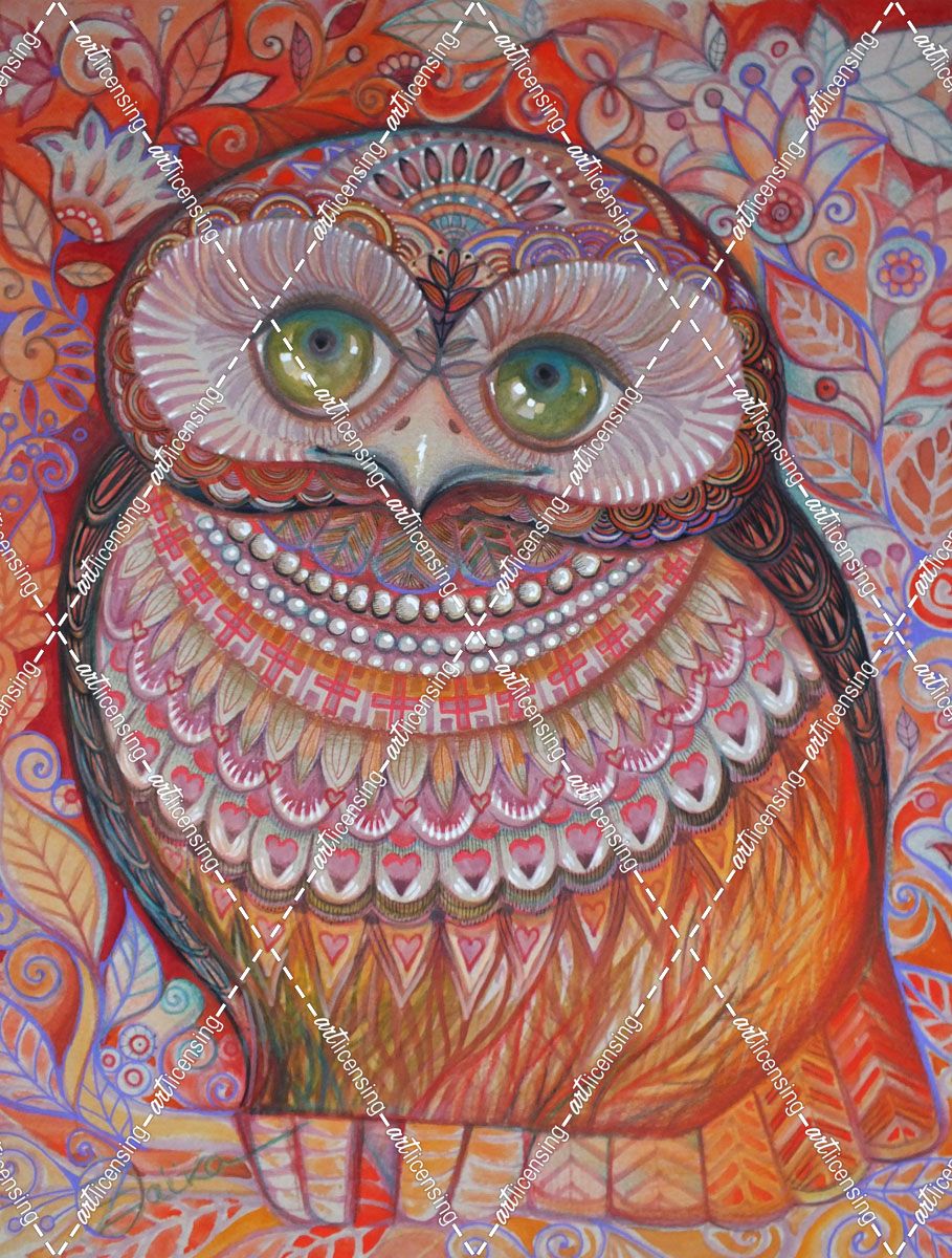 Gold Honew Owl