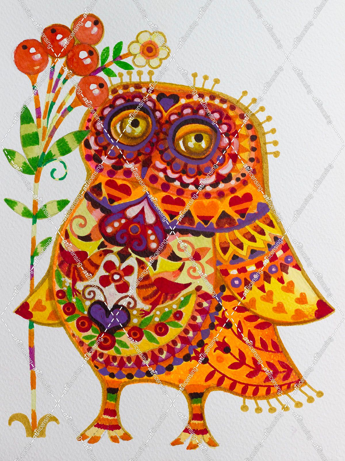Decorated Owl