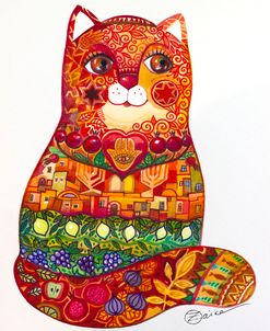 Judaica Folk Cat