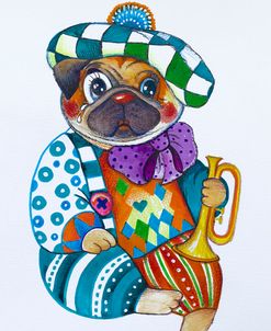 Clown Pug 1