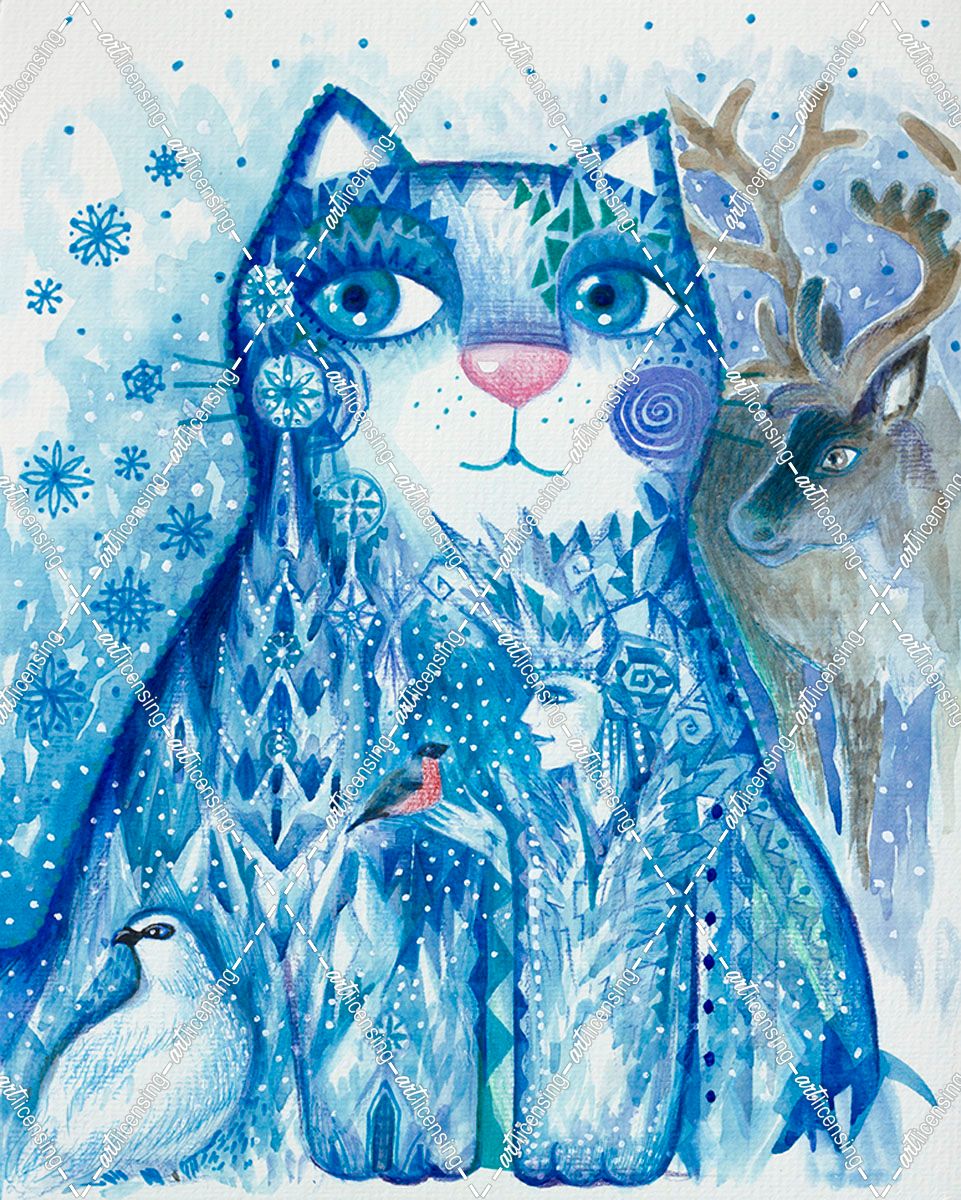 Winter Cat – The Snow Queen