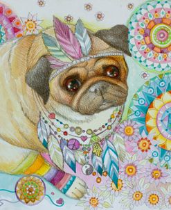 Hippie Pug 2