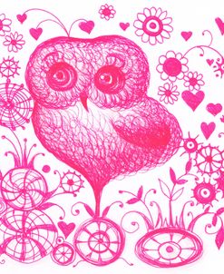Candy Floss Owl