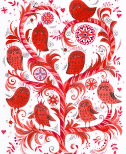 Royal Owls Red