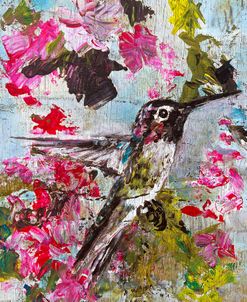 Hummingbird Tapestry