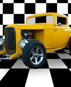 Yellow Hotrod