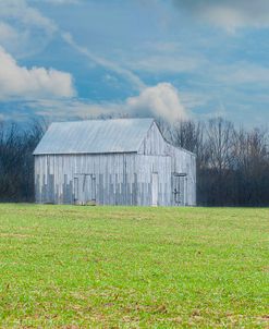 White Country Barn