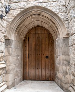 Old World Wood Door