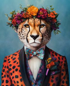Cheetah In A Suit