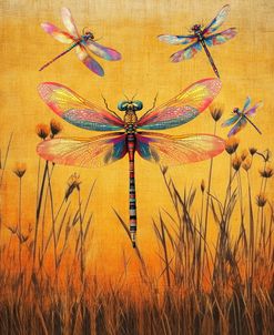 Dragonflies Field