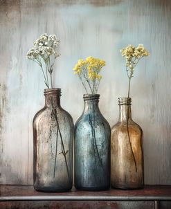 Faded Blooms, Worn Glass