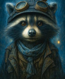 Steampunk Raccoon
