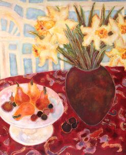 Daffodils And Fruit