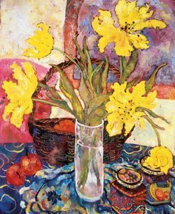 Vase of Lilies