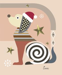 The Floppy Ear Pup Santa