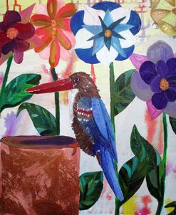 Kingfisher of Flowers
