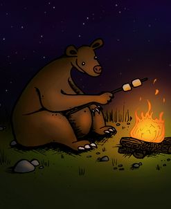 Camping Bear