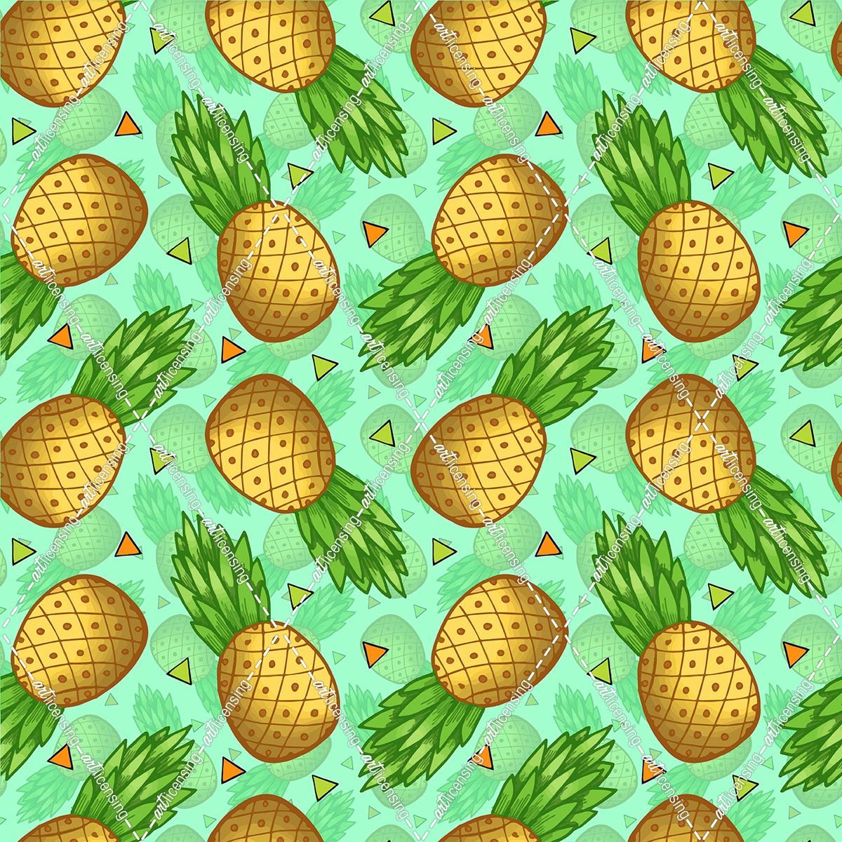 Pineapple Heaven Pattern
