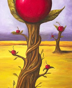 Surreal Cherry Tree