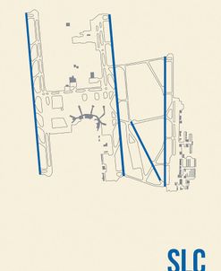 SLC Airport Layout